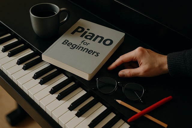 piano beginners learning book