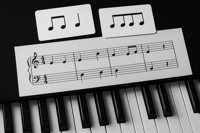 sheet music rhythm notes